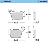 Pastilhas Travão Frente MOTO-MASTER SINTERPRO RACING GP KTM SX 65 23-25, HUSQVARNA TC 65 23-25, GAS GAS MC 65 23-24