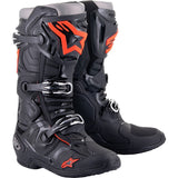 Botas ALPINESTARS TECH 10 Preto/Vermelho Flúor