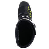 Botas ALPINESTARS TECH 5 Preto/ Cinza/ Amarelo Flúor