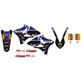 Kit de Autocolantes BLACKBIRD RÉPLICA TEAM YAMAHA FACTORY RACING 20 para YAMAHA YZ 125/250 02-14