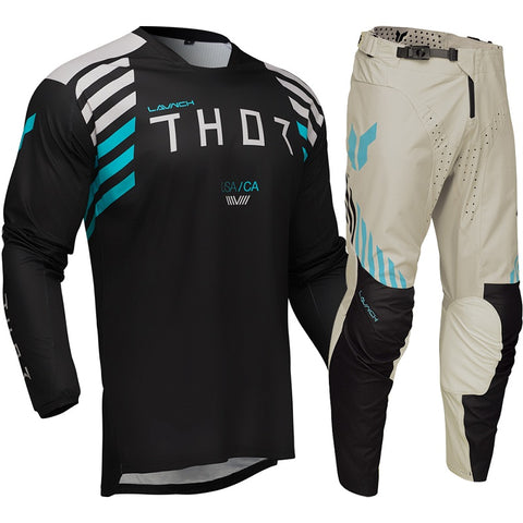 Conjunto THOR LAUNCHMODE ZONE Preto/Cinza 2025