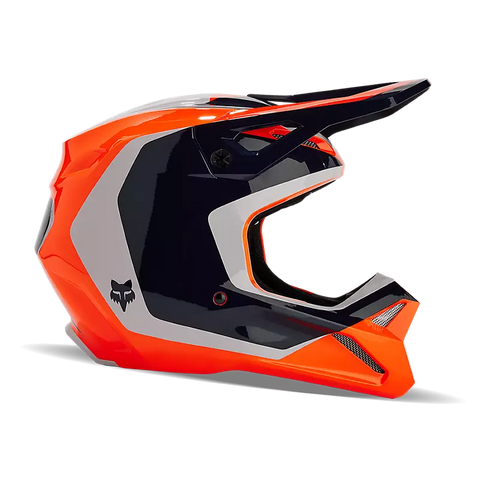 Capacete FOX V1 NITRO Laranja Fluor 2025