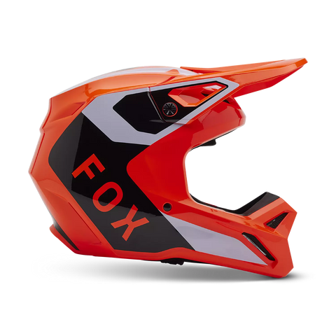 Capacete FOX V1 LEAN Laranja Fluor 2025