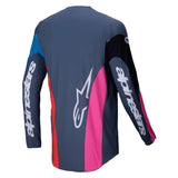 Camisola ALPINESTARS TECHSTAR DREEM Cinza/Rosa/Azul/Vermelho 2025