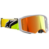 Óculos ALPINESTARS SUPERTECH CORP Amarelo Flúor/Cinza - Lente Laranja Espelhado