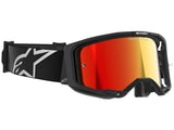 Óculos ALPINESTARS VISION 8 CORP Preto - Lente Vermelho Espelhado