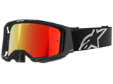 Óculos ALPINESTARS VISION 8 CORP Preto - Lente Vermelho Espelhado