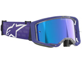 Óculos ALPINESTARS VISION 8 CORP Roxo - Lente Azul Espelhado