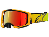 Óculos ALPINESTARS VISION 8 CORP Amarelo/Rosa - Lente Vermelho Espelhado