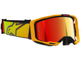 Óculos ALPINESTARS VISION 8 CORP Amarelo/Rosa - Lente Vermelho Espelhado