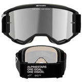 Óculos ALPINESTARS VISION 5 CORP Preto - Lente Prata Espelhada