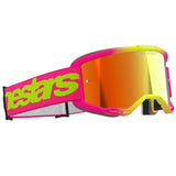 Óculos ALPINESTARS VISION 5 WORDMARK Rosa/Amarelo Flúor (com Lente Espelhada: 59€)