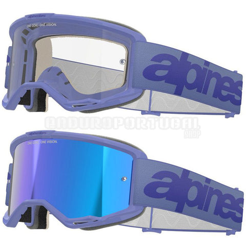 Óculos ALPINESTARS VISION 5 WORDMARK Azul (com Lente Espelhada: 59€)