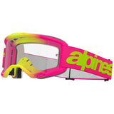 Óculos ALPINESTARS VISION 5 WORDMARK Rosa/Amarelo Flúor (com Lente Espelhada: 59€)