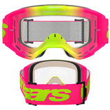 Óculos ALPINESTARS VISION 5 WORDMARK Rosa/Amarelo Flúor (com Lente Espelhada: 59€)