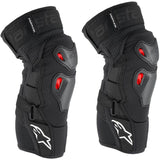 Joelheiras ALPINESTARS BIONIC PRO PLASMA Preto/Vermelho/Branco