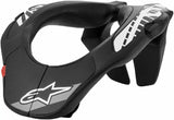 Colar Cervical ALPINESTARS NECK SUPPORT JUNIOR Preto/ Branco (8-14 anos)