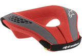 Colar Cervical Infantil ALPINESTARS SEQUENCE JUNIOR Preto/Vermelho (6-10 anos) e (10-14 anos)