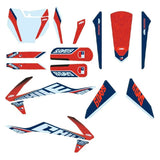 Kit de Autocolantes KTM SX/SX-F 16-18, SX 250 17-18, EXC/EXC-F 17-19 SIX DAYS CHILE