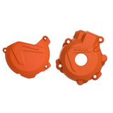 Protecção de Tampa de Embraiagem e Ignição POLISPORT KTM EXC-F 250/350 14-16