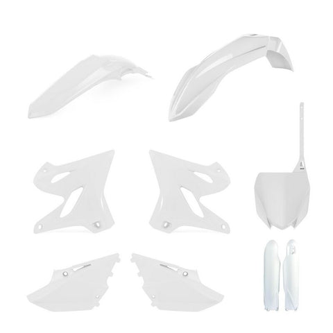 Kit de Plásticos POLISPORT FULL KIT YAMAHA YZ 125/250 21 Branco