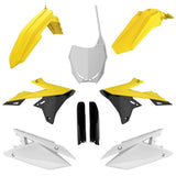 Kit de Plásticos POLISPORT FULL KIT SUZUKI RMZ 250 19-25, RMZ 450 18-25 Cor Original