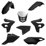 Kit de Plásticos POLISPORT FULL KIT RESTYLING SUZUKI DRZ 400 00-24 Preto