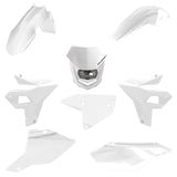 Kit de Plásticos POLISPORT FULL KIT RESTYLING SUZUKI DRZ 400 00-24 Branco