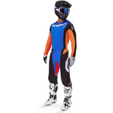 Conjunto ALPINESTARS TECHSTAR MELT Laranja/Azul 2025