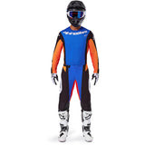 Conjunto ALPINESTARS TECHSTAR MELT Laranja/Azul 2025