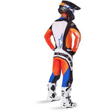 Conjunto ALPINESTARS TECHSTAR MELT Laranja/Azul 2025