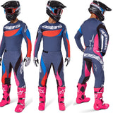 Camisola ALPINESTARS TECHSTAR DREEM Cinza/Rosa/Azul/Vermelho 2025