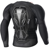 Peitoral Integral Infantil ALPINESTARS BIONIC ACTION V2 Preto 2025 (6-10 anos) e (10-14 anos)