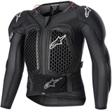 Peitoral Integral Infantil ALPINESTARS BIONIC ACTION V2 Preto 2025 (6-10 anos) e (10-14 anos)