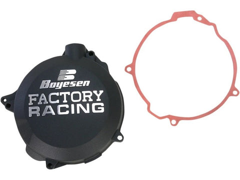 Tampa de Embraiagem BOYESEN FACTORY KTM EXC 125/200 01-16, SX 125 01-15, SX 144/150 07-15 Preto