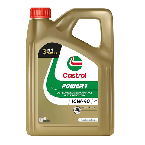 Óleo CASTROL POWER 1 4T 10W/40 4 Litros