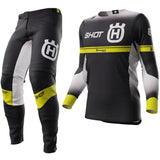 Conjunto SHOT AEROLITE HUSQVARNA Preto 2024