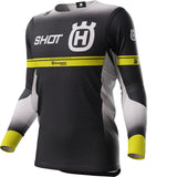 Conjunto SHOT AEROLITE HUSQVARNA Preto 2024