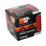 Filtro de Óleo KN-103 HONDA CRF 250L/RALLY 17-20, CRF 300L/RALLY 21-23