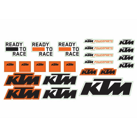 Folha de autocolantes KTM STICKER BOW KIT