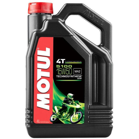 Óleo MOTUL 5100 15W50 4T 4 Litros