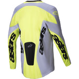 Conjunto ALPINESTARS RACER VEIL Cinza/Amarelo Flúor 2025