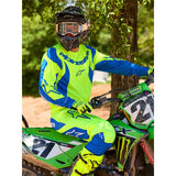 Conjunto ALPINESTARS FLUID HAUL Yellow Fluo/Blue 2025