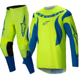 Conjunto ALPINESTARS FLUID HAUL Yellow Fluo/Blue 2025