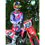 Conjunto ALPINESTARS FLUID WURX Purple/Red 2025