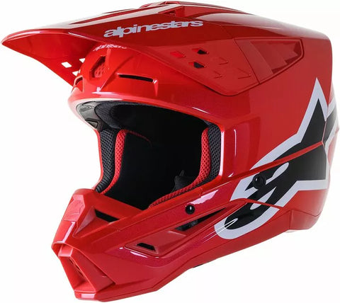 Capacete ALPINESTARS SM5 CORP ECE Vermelho