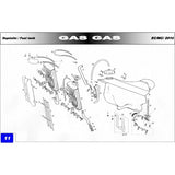 Mola de Protecção de Tubo de Gasolina GAS GAS