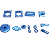 Kit Acessórios Alumínio MOOSE RACING para YAMAHA YZ 250/450 F 14-19 Azul