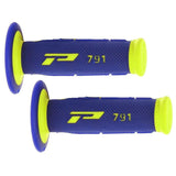 Punhos PROGRIP 791 Dupla Densidade Azul/Amarelo Flúor