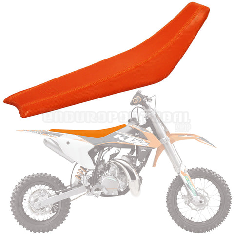 Capa de Assento BLACKBIRD PYRAMID para KTM SX 65 16-23 Laranja